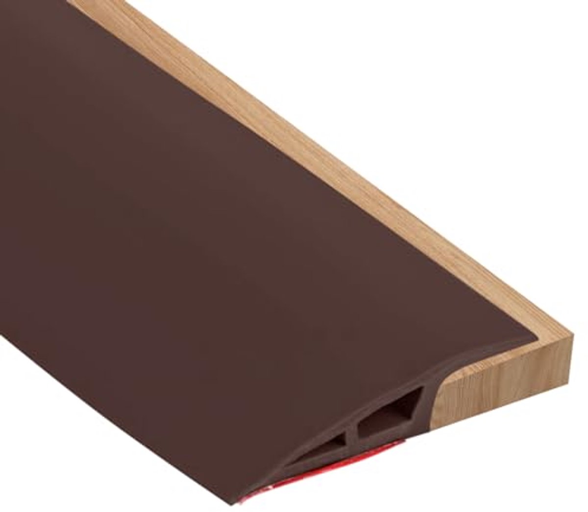 Zelfklevend PVC Overgangsprofiel voor Drempelhelling - Hoogtecompensatie 12-15 mm