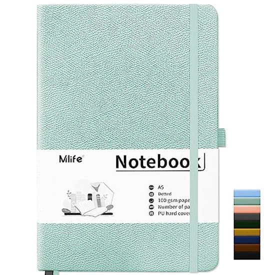 Notitieboek Moleskine large 130x210mm blanco hard cover lemon green