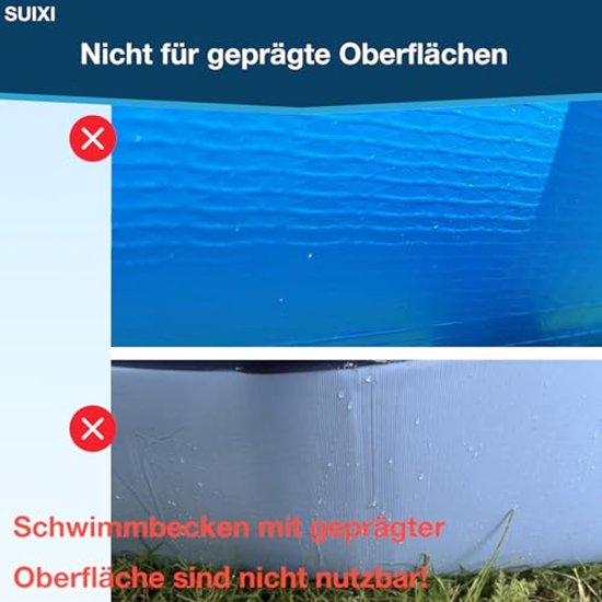 Waterdichte Onderwatertape en Reparatieset voor Zwembaden - Afdichtband en Onderwaterlijm — afbeelding 5