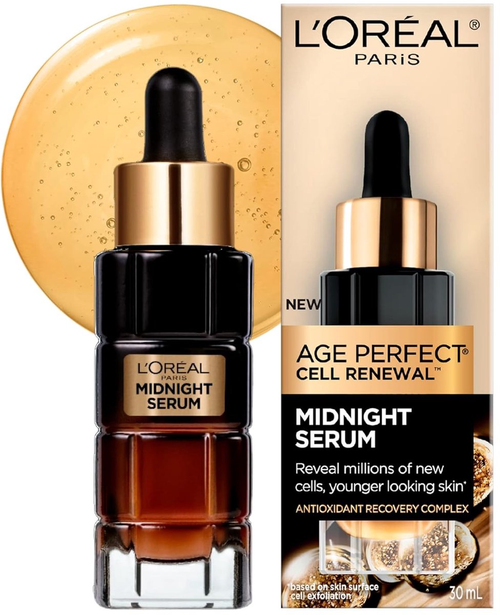 L'Oreal Paris Age Perfect Cell Renaissance Midnight Anti-Wrinkle Serum 30ml