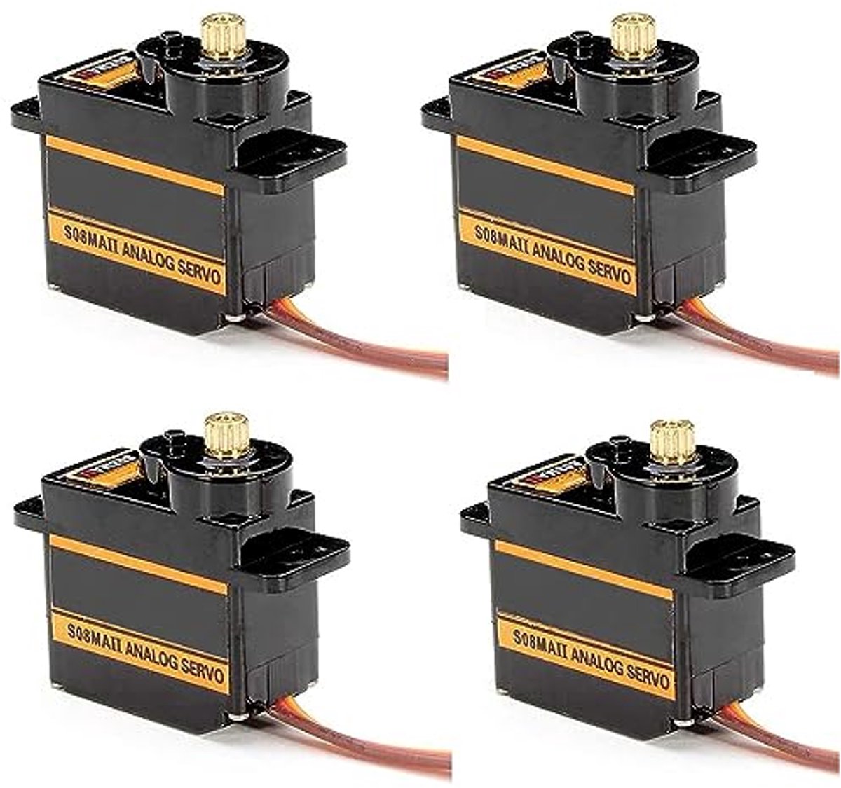Mini Metal Gear Analoge Servo 12g voor RC-modellen
