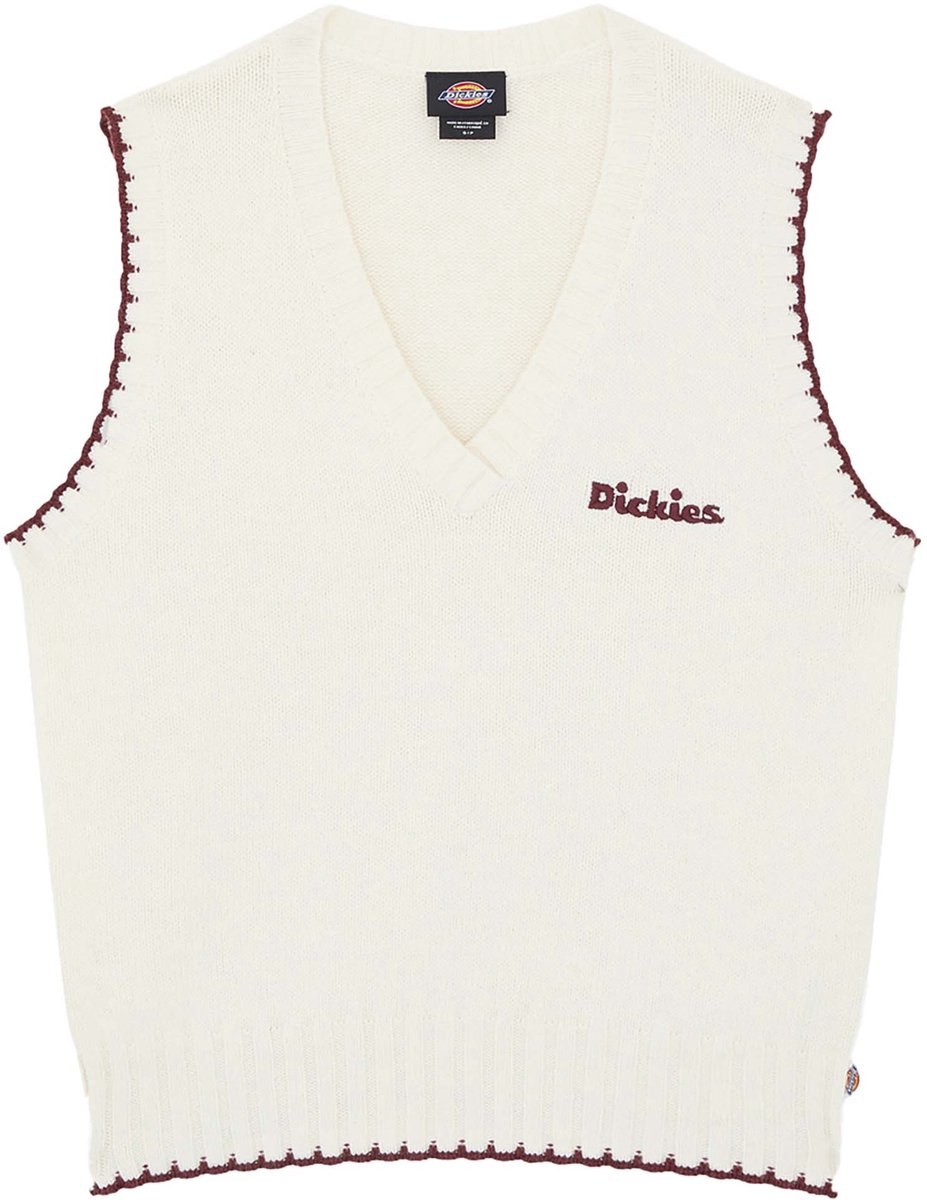 T-Shirt Dickies Slayden Trui Vest Fashion Wear Vrouwen Wit