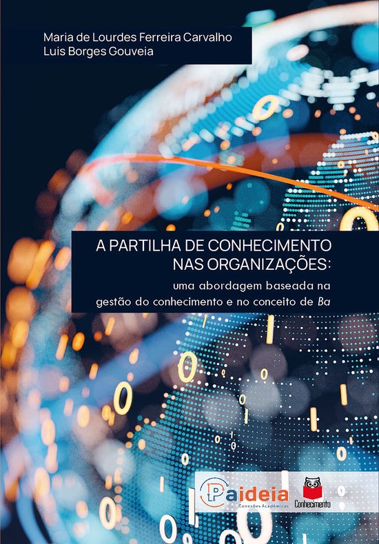 A partilha de conhecimento nas organizações - cover