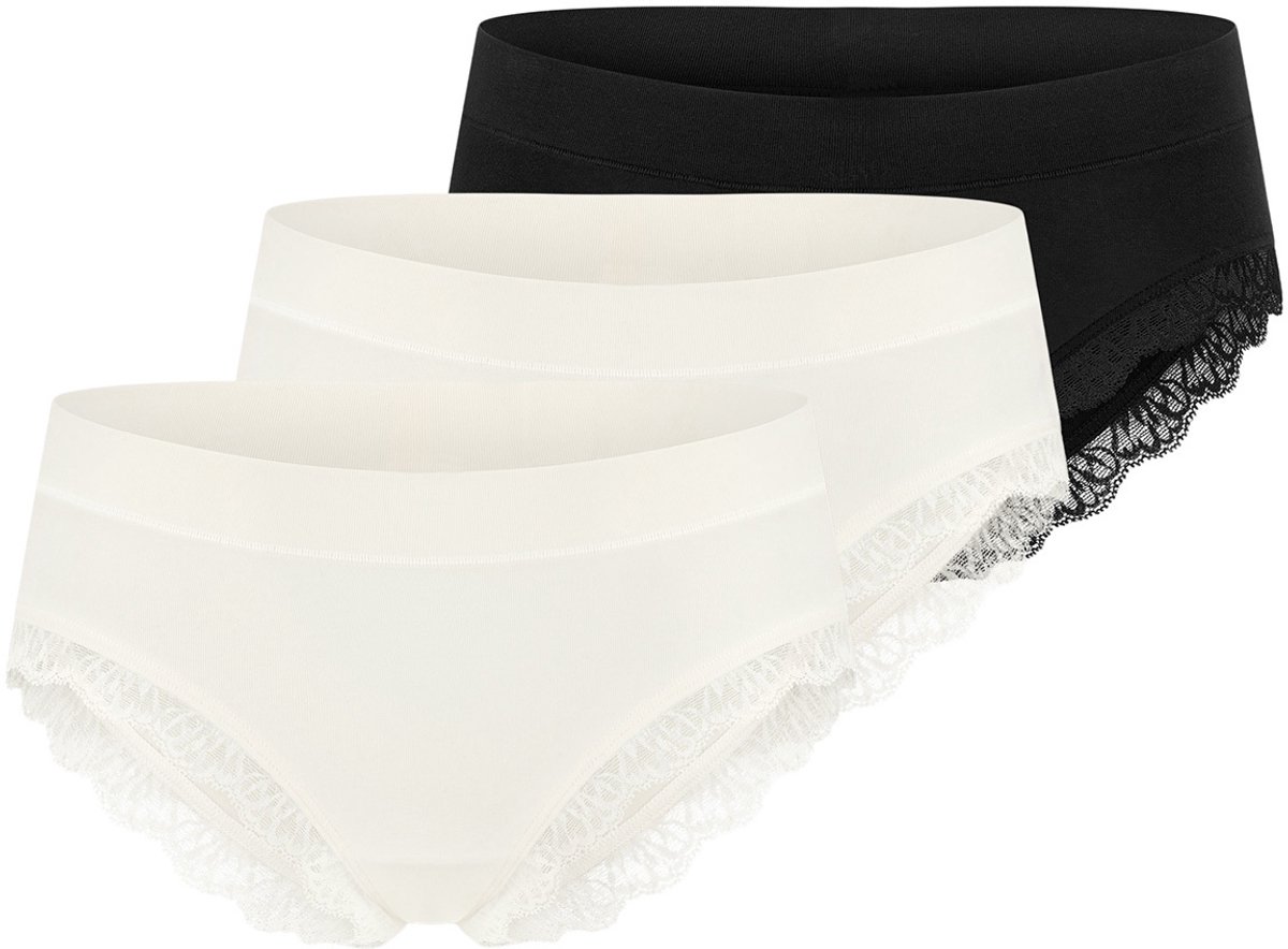 Schiesser Dames brazil slip 3 pack Unique Cotton