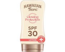 Hawaiian Tropic Glowing Protection Lotion SPF 30 UVA + UVB Protection, 100 ml Travelsize