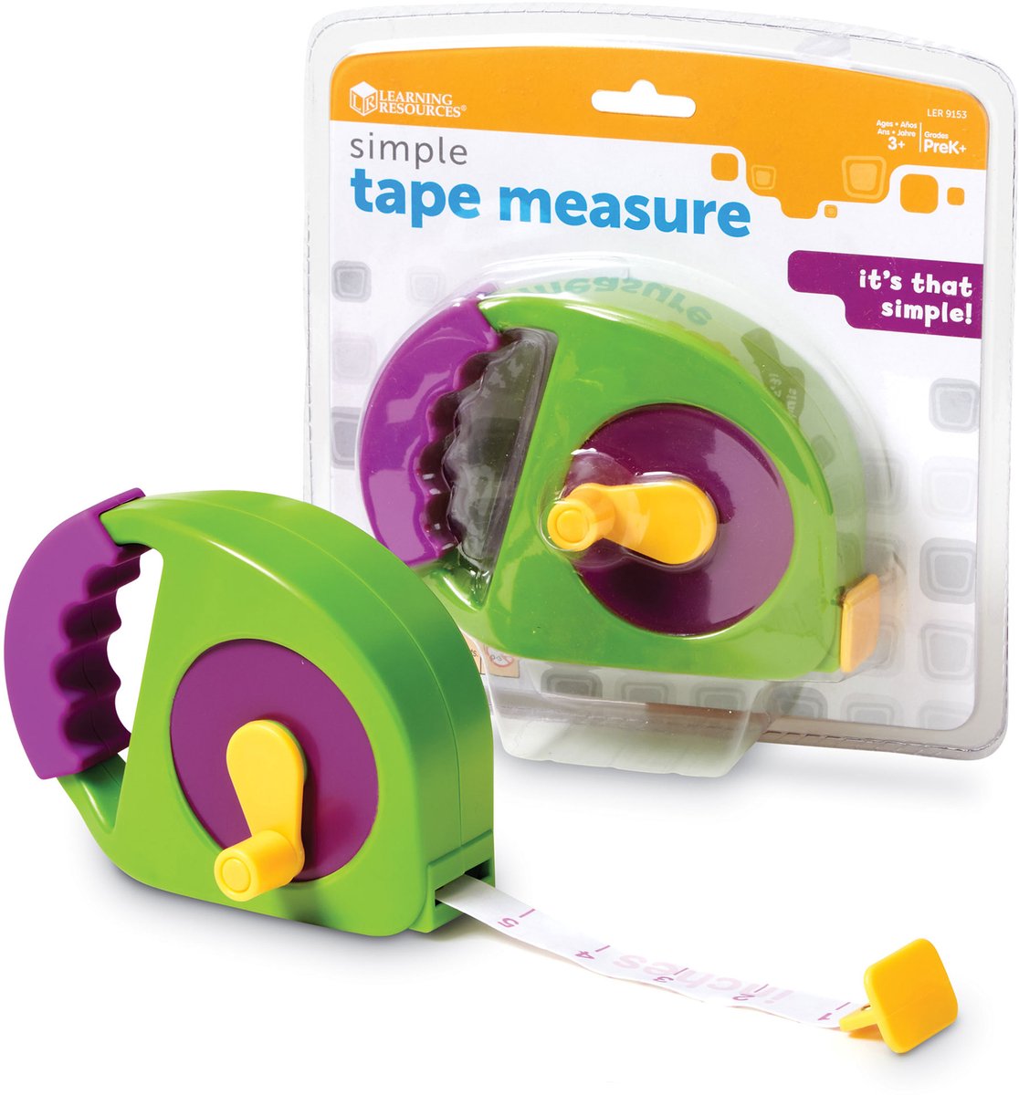 Learning Resources simple tape measure - 3+