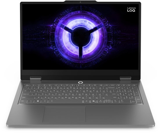Lenovo LOQ Essential 15IRX11 Intel® Core™ i5 i5-13450HX Laptop 39,6 cm (15.6") Full HD 16 GB DDR5-SDRAM 512 GB SSD NVIDIA GeForce RTX 5050 Wi-Fi 6 (802.11ax) Windows 11 Home Engels Grijs - Lenovo - Hoofdafbeelding