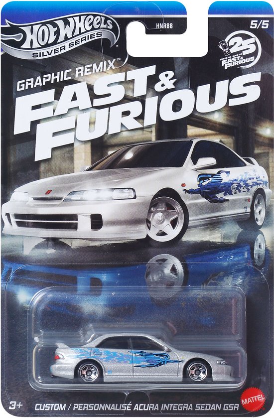Acura Integra Sedan GSR | Fast & Furious | 1:64 HotWheels JBY45