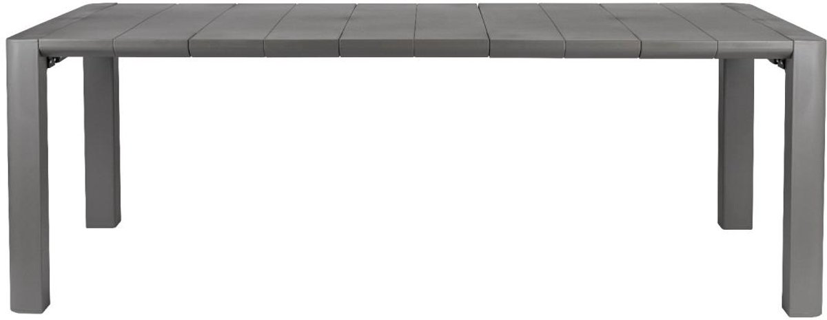 Puur - Celina tuintafel staal 220x100 cm - grijs