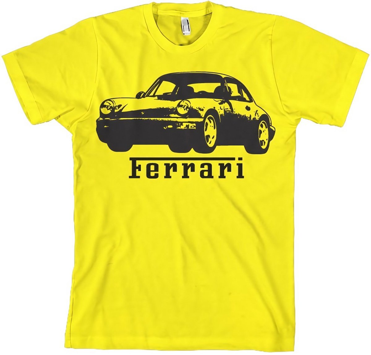 Ferrari 911 T-Shirt Yellow-M