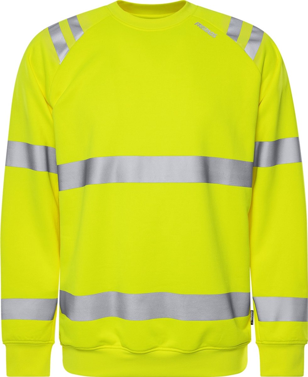 Fristads Hogezichtbaarheids sweater klasse 3 7862 GPSW Hi-Vis Geel