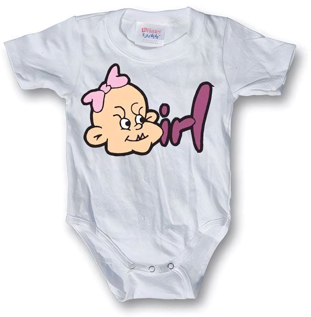Hybris Kinder Girl Body SH-13-BT027-L53 White-6-12Monate