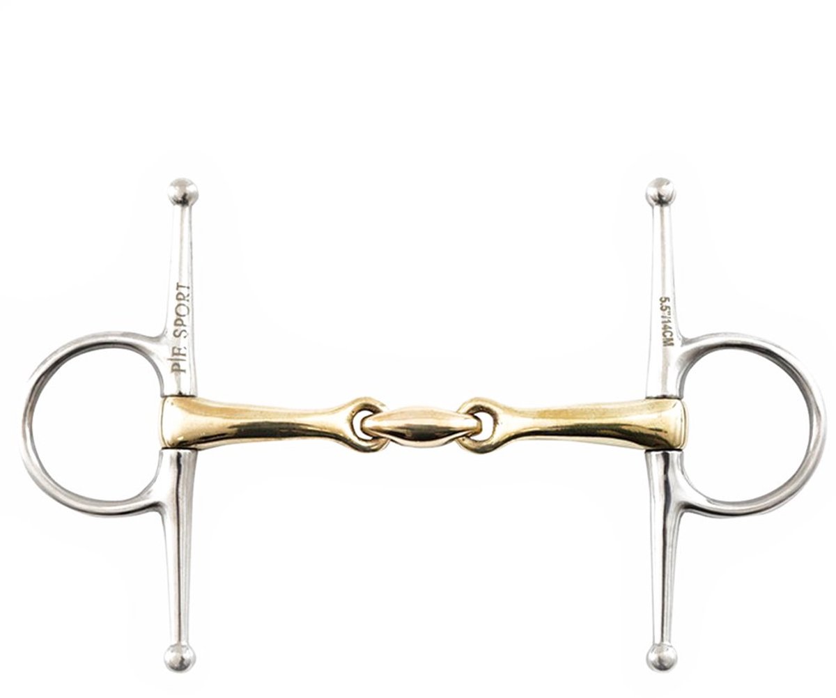 Messing paardenbit Premier Equine