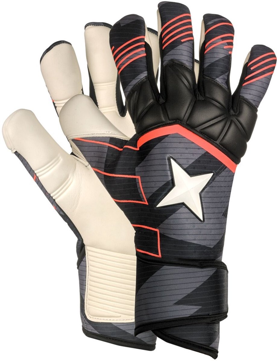 Derbystar Torwarthandschuhe Aps Pro Grip V25 502092 Schwarz/Grau/Rot-12