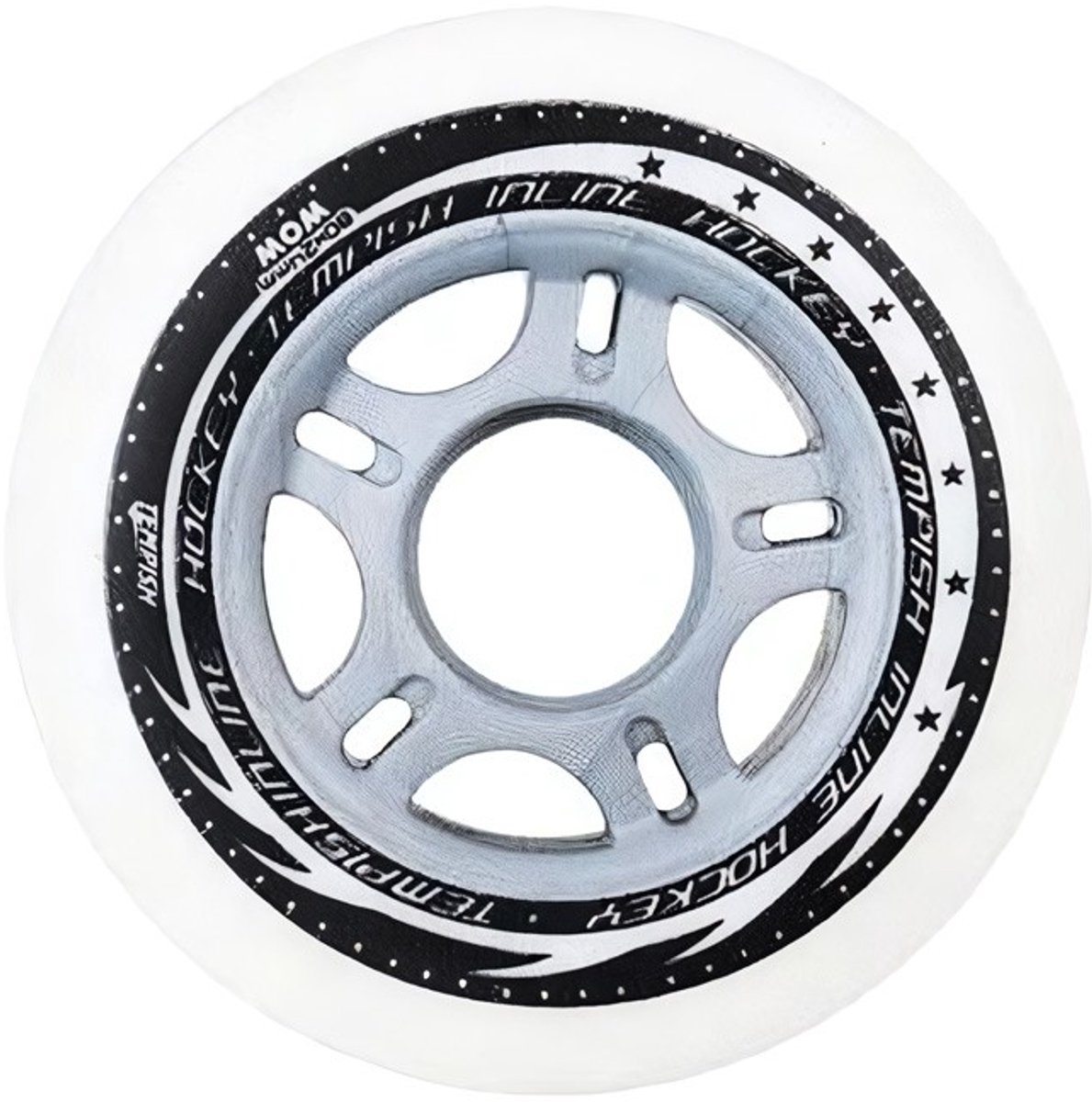Tempish Woow For Inline Hockey Schaatswielen 84 mm 78A Wit