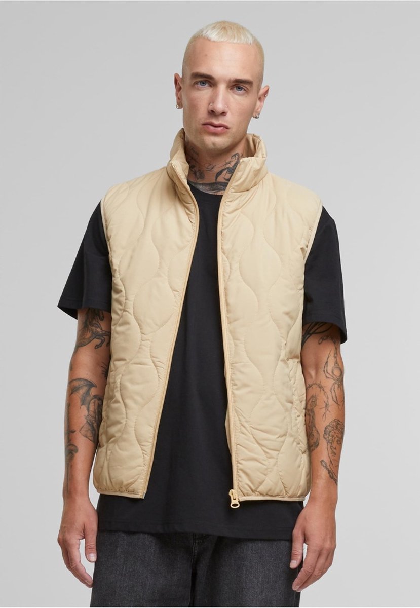 Urban Classics Super Light Bubble Mouwloos jacket XL Beige