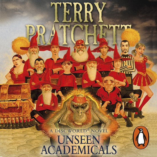 Discworld Novels37- Unseen Academicals - cover