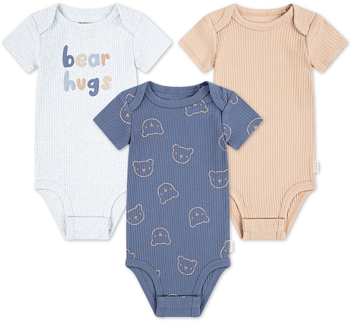 Huggies Clothes 5z2858 Lichaam 3 Eenheden Veelkleurig 6 Months
