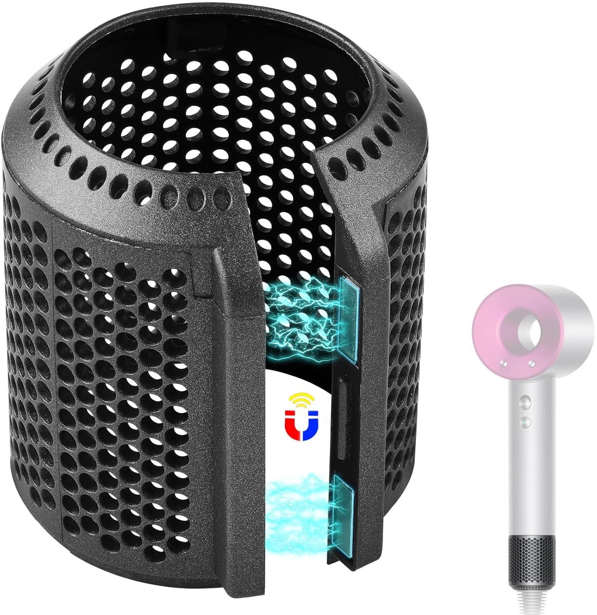 Magnetische externe filterafdekking geschikt voor Dyson Supersonic föhnaccessoires