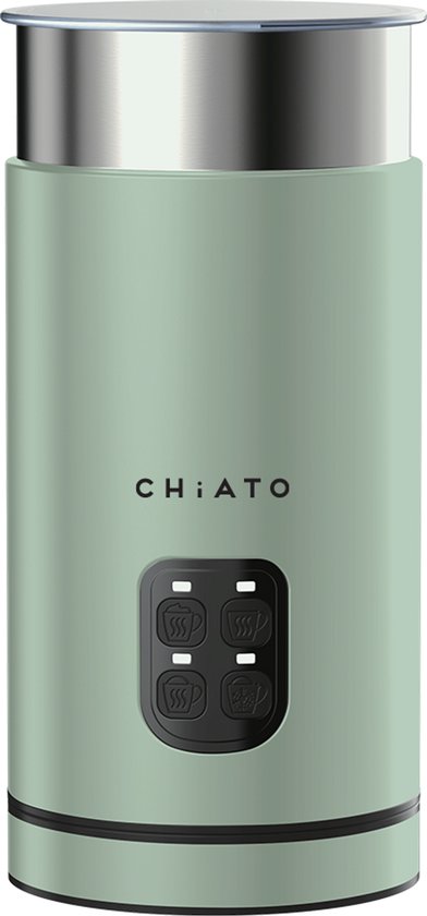 CHiATO milkPLAY Automatic-Electric Milk Frother, Ltd. Ed. - Green