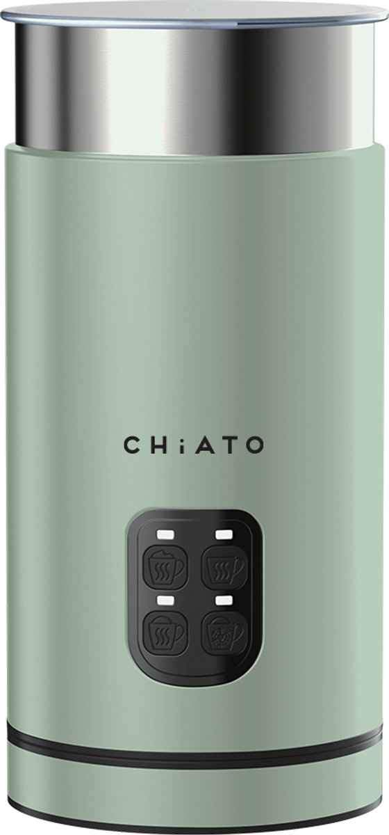 CHiATO milkPLAY Limited Edition Elektrische melkopschuimer - Groen