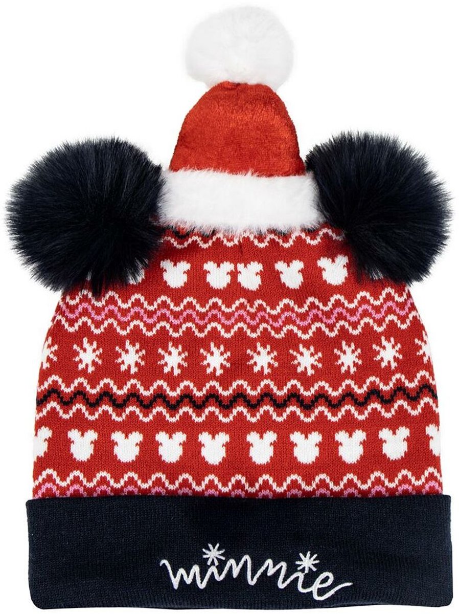 Kindermuts Minnie Mouse Rood