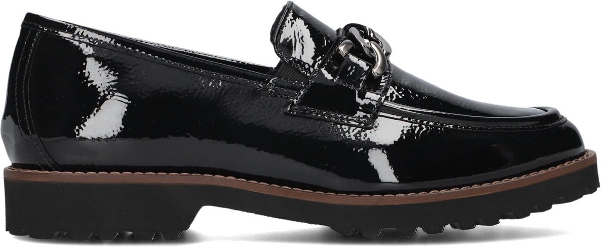 SIOUX Meredith Loafers Dames - Instappers - Zwart - Maat 38,5