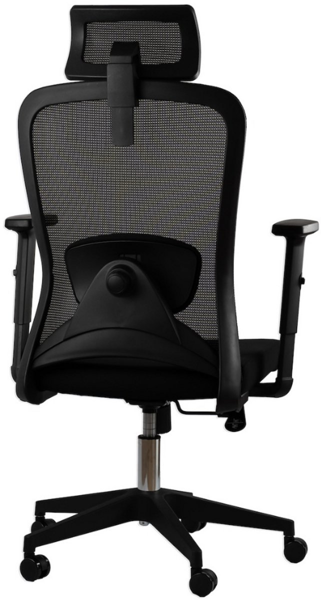 Opulenze Vento One Ergonomische Bureaustoel Zwart Mesh & - afbeelding 2