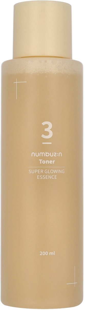 Numbuzin - No.3 - Super Glowing Essence Toner - 200ml - Korean Skincare