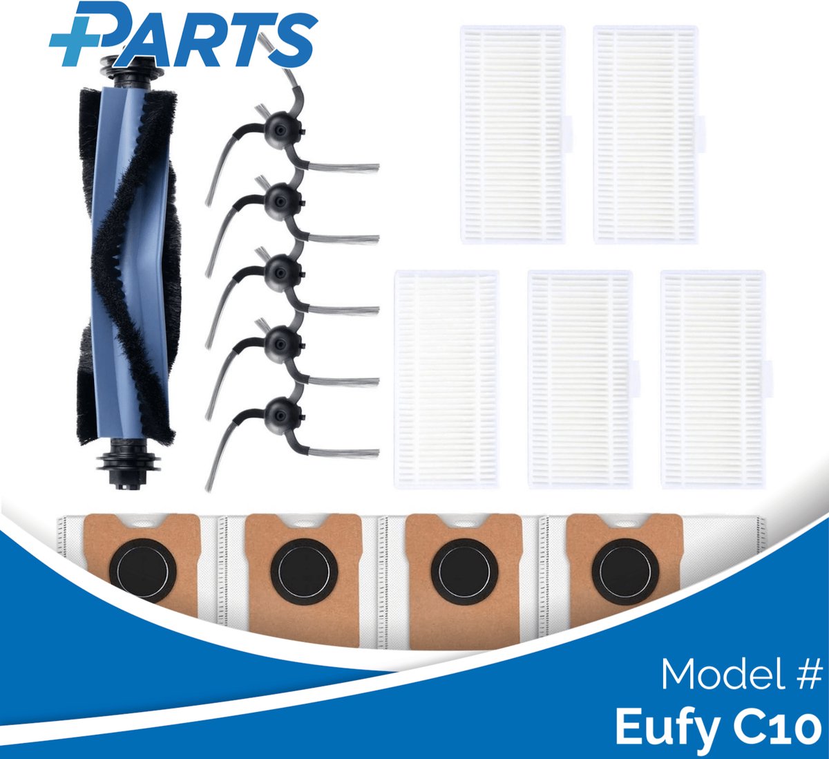 Eufy C10 Onderhoudsset (Plus.Parts® alternatief voor T291B)