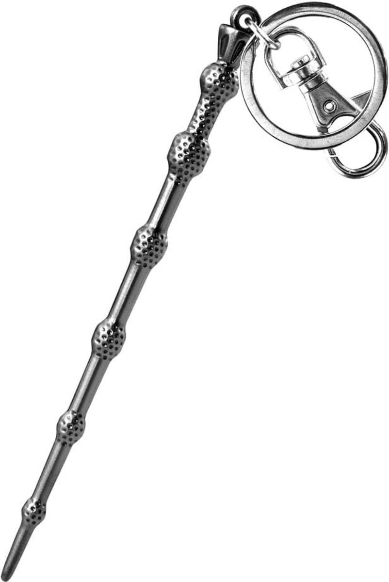Monogram Int. Harry Potter Metal Keychain Dumbledore / Perkamentus Toverstaf / Toverstok Keyrings