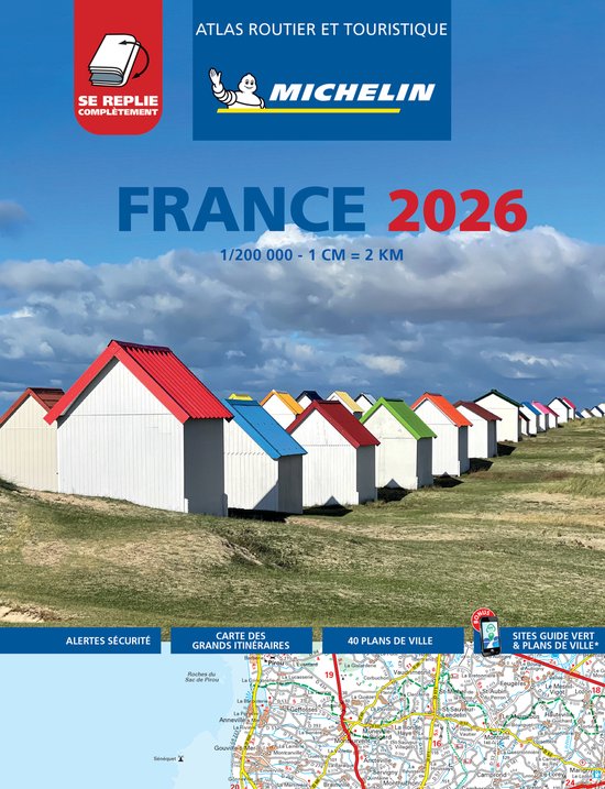 France 2026 - Tourist & Motoring Atlas Multi-flex - cover
