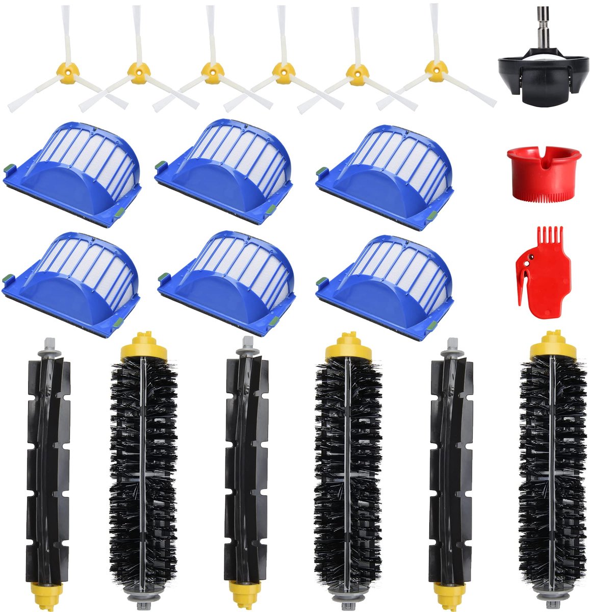 Azomor® Complete set reserveonderdelen voor robotstofzuigers van serie 600