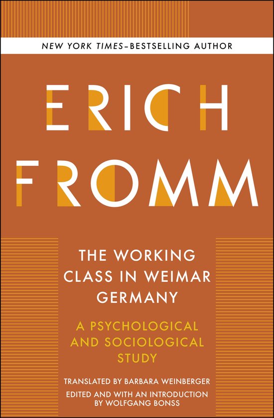 The Working Class in Weimar Germany - cover
