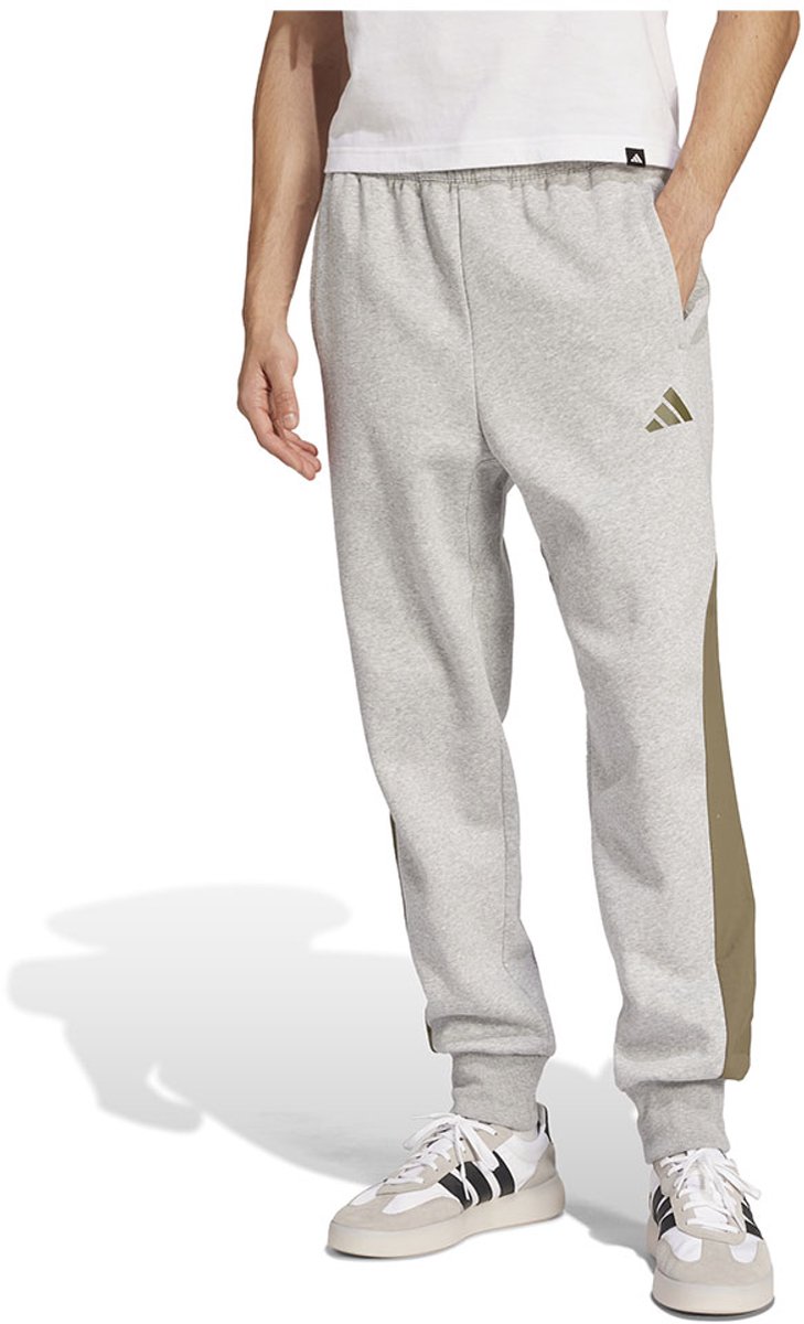 Adidas Seasonal Essentials Colorblock Broek S Regular Man Grijs