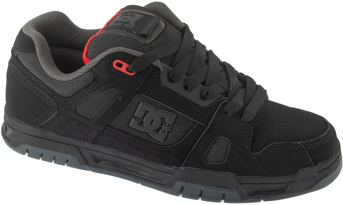 DC Shoes Stag Heren Sneakers Skater Skate Schoenen 320188-BYR Zwart