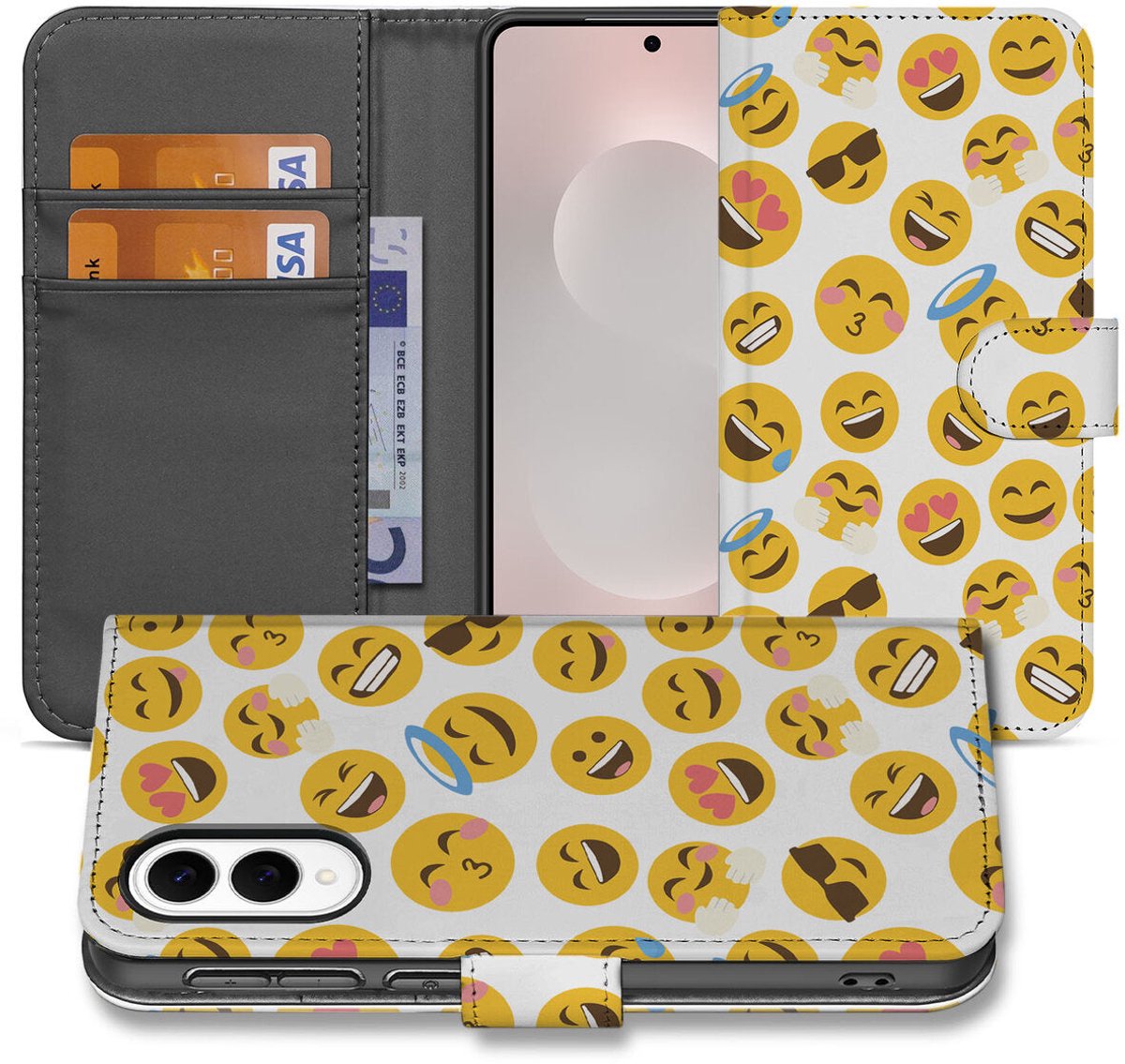 Samsung Galaxy S25 Edge Telefoon Hoesje Emoji
