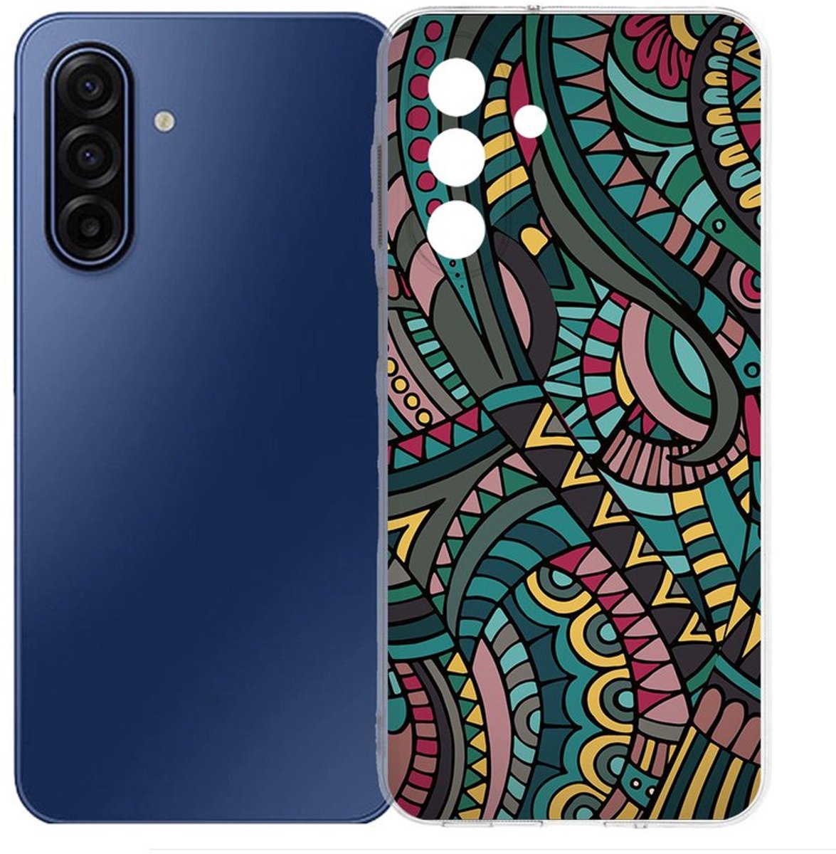 TPU Hoesje Samsung Galaxy A17 - Aztec Backcover