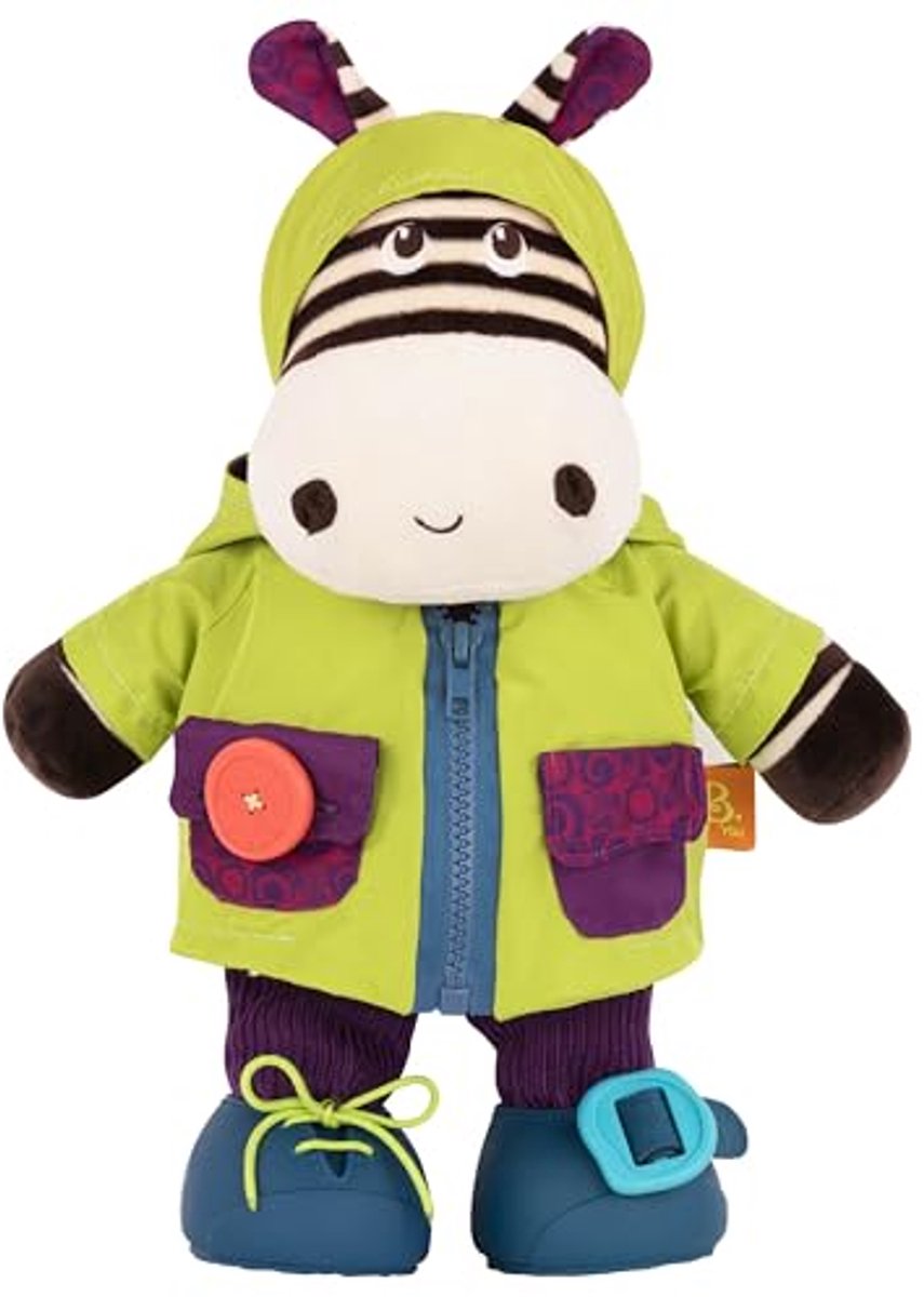 Zebra Knuffeldier met Geluiden en Educatieve Functies voor Kinderen