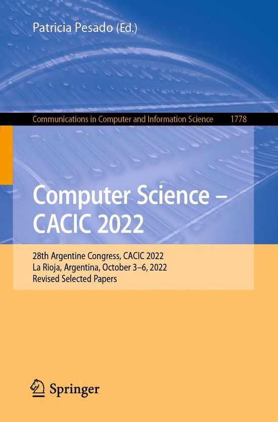 Springer Nature Proceedings Computer Science - Computer Scie ... - cover