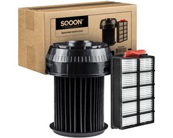 SQOON® Serviceset geschikt voor Bosch Roxx'x stofzuigers - Gelijk aan: 00649841, 00570324 - Cilinderfilter & HEPA-filter voor optimale filtering