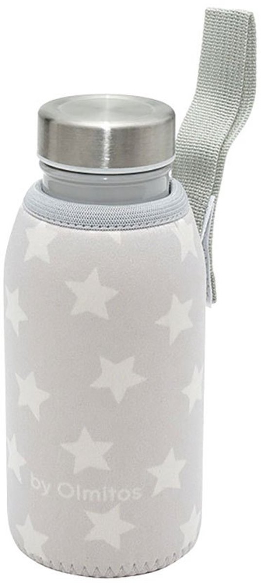 Olmitos Stainless Steel 350ml Fles Grijs Kinderen