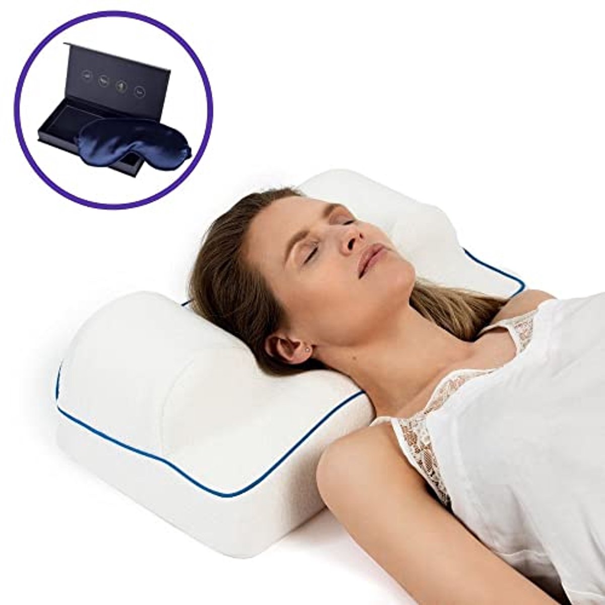 Anti-aging kussen voor een betere nachtrust - premium comfort met bamboe overtrek