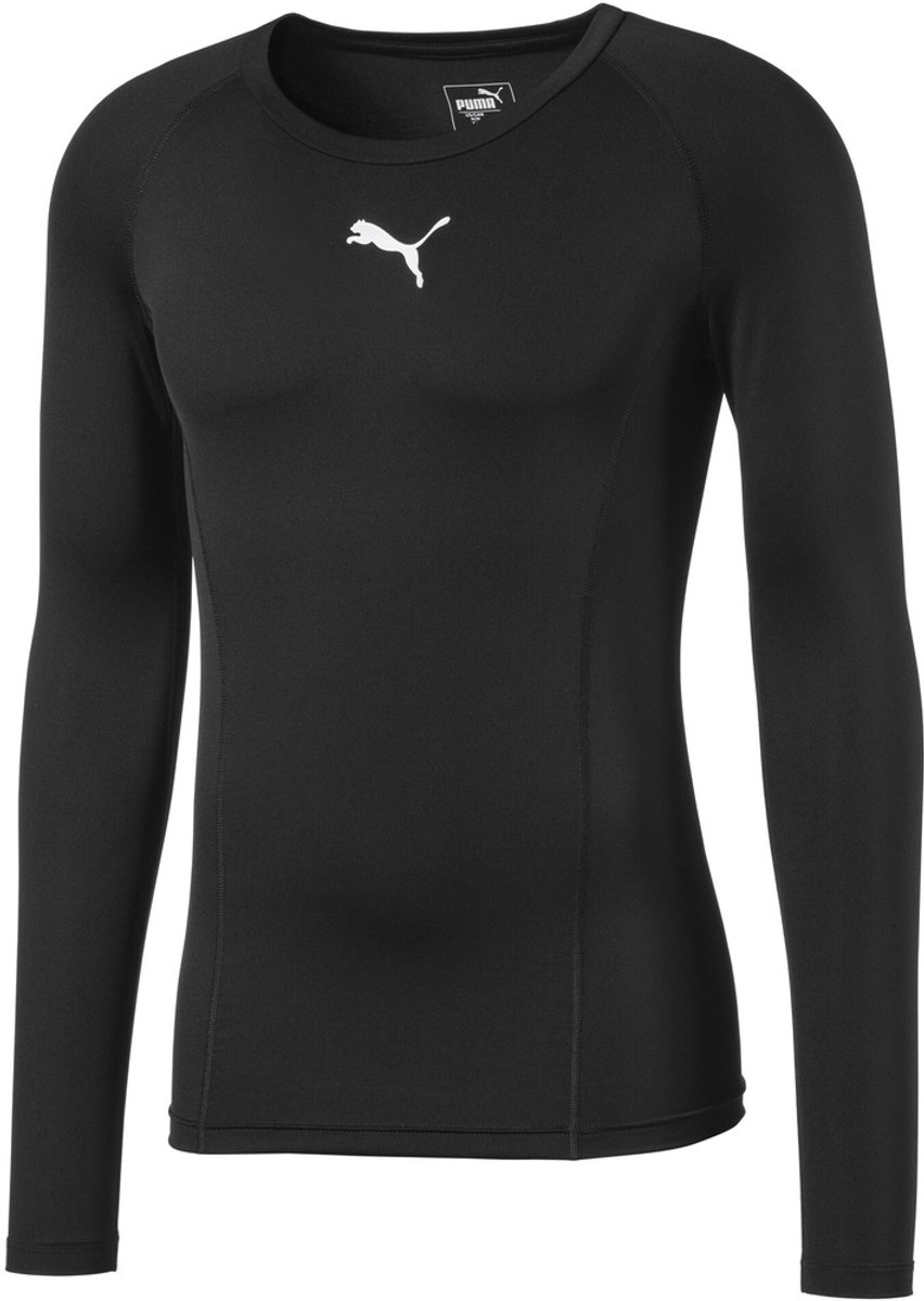 Puma Shirt LIGA Baselayer Tee Longsleeve 655920 Puma -3XL Zwart