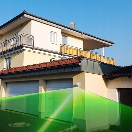 WLAN IP-camera 3MPx met Full HD, 8X zoom, bewegingsdetectie en IR nachtzicht van Merkloos — afbeelding 3