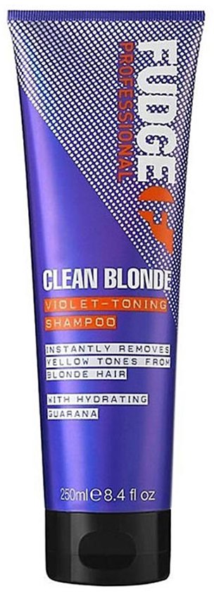 Fudge Professional Clean Blonde Femmes Professionnel Shampoing 250 ml