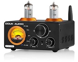 Mini Tube Amplifier met Bluetooth 5.0 en VU-meter