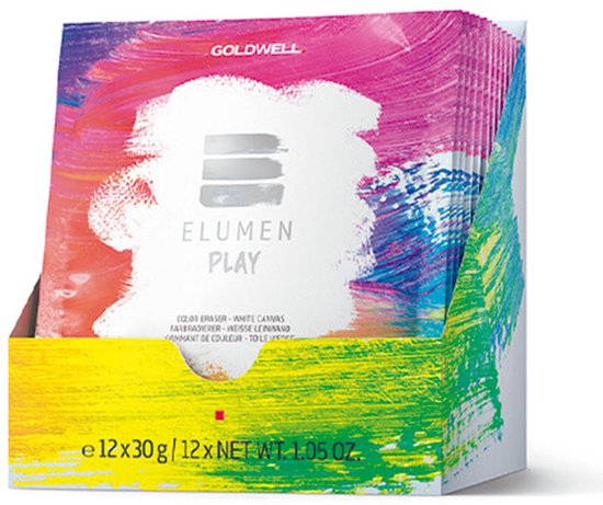 Pudra Indepartare Vopsea Goldwell Elumen Play Eraser, 12x30gr