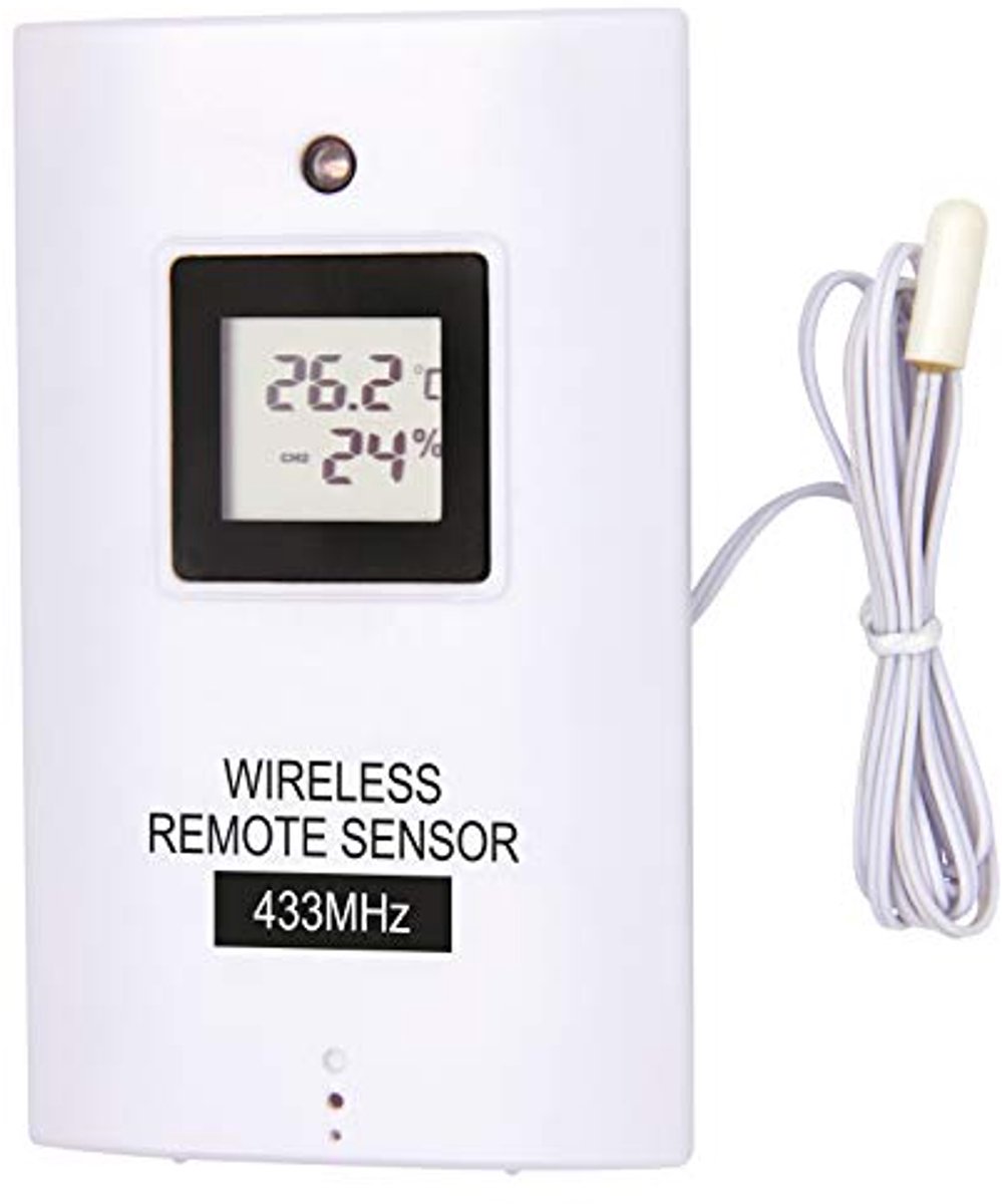 Draadloze buitensensor voor weerstations en thermometers