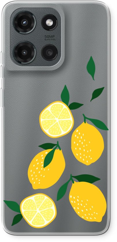 Étui Case Company® - Compatible avec Motorola Moto G (2025) - You're my lemon - Coque souple - Protection intégrale et protection des bords de l'écran